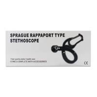 Stetoscopio tipo Rappaport: tre campane e cinque teste